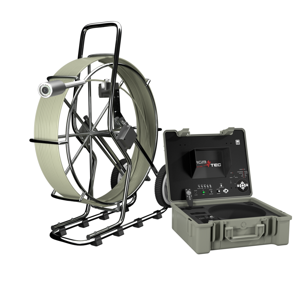 Tubicam® XL HD - Caméra d'inspection de canalisations Ø40 mm | Ø50 à Ø400 mm - AGM-TEC