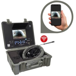 Tubicam® R14 HD - Caméra d'inspection piscine et petits diamètres Ø14 mm | Ø20 à Ø70 mm - AGM-TEC